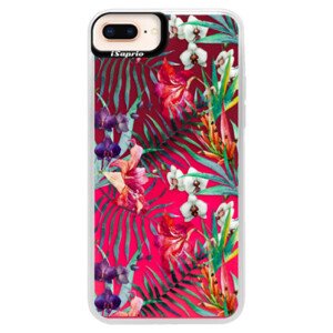 Neonové pouzdro Pink iSaprio - Flower Pattern 03 - iPhone 8 Plus