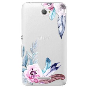 Plastové pouzdro iSaprio - Flower Pattern 04 - Sony Xperia E4