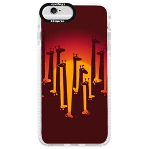 Silikonové pouzdro Bumper iSaprio - Giraffe 01 - iPhone 6/6S