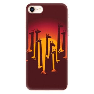 Odolné silikonové pouzdro iSaprio - Giraffe 01 - iPhone 8