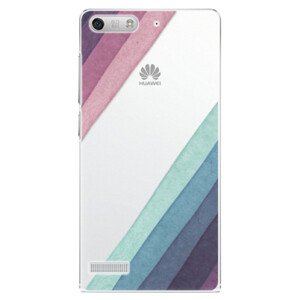 Plastové pouzdro iSaprio - Glitter Stripes 01 - Huawei Ascend G6