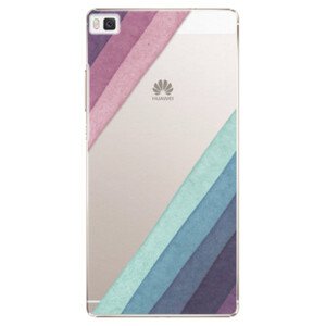 Plastové pouzdro iSaprio - Glitter Stripes 01 - Huawei Ascend P8