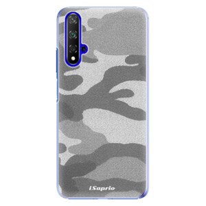 Plastové pouzdro iSaprio - Gray Camuflage 02 - Huawei Honor 20