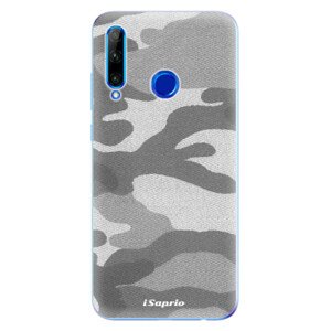 Odolné silikonové pouzdro iSaprio - Gray Camuflage 02 - Huawei Honor 20 Lite