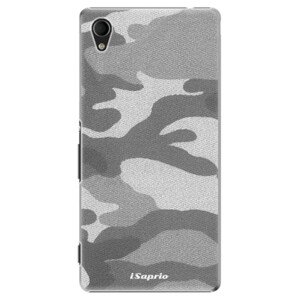 Plastové pouzdro iSaprio - Gray Camuflage 02 - Sony Xperia M4