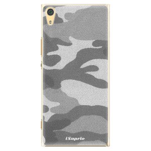 Plastové pouzdro iSaprio - Gray Camuflage 02 - Sony Xperia XA1 Ultra