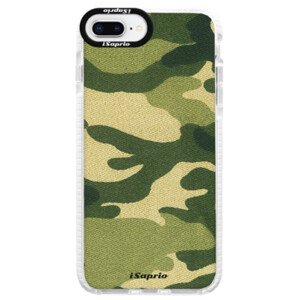 Silikonové pouzdro Bumper iSaprio - Green Camuflage 01 - iPhone 8 Plus