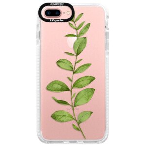 Silikonové pouzdro Bumper iSaprio - Green Plant 01 - iPhone 7 Plus