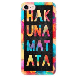 Odolné silikonové pouzdro iSaprio - Hakuna Matata 01 - iPhone 7