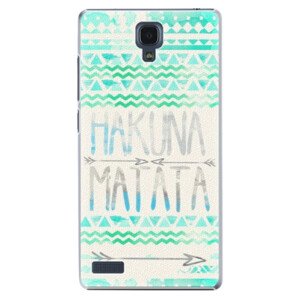 Plastové pouzdro iSaprio - Hakuna Matata Green - Xiaomi Redmi Note