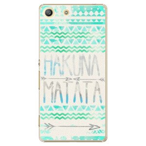 Plastové pouzdro iSaprio - Hakuna Matata Green - Sony Xperia M5