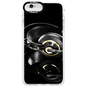 Silikonové pouzdro Bumper iSaprio - Headphones 02 - iPhone 6/6S