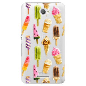 Plastové pouzdro iSaprio - Ice Cream - Sony Xperia E4