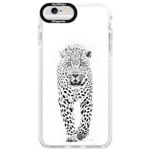 Silikonové pouzdro Bumper iSaprio - White Jaguar - iPhone 6/6S