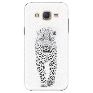 Plastové pouzdro iSaprio - White Jaguar - Samsung Galaxy Core Prime