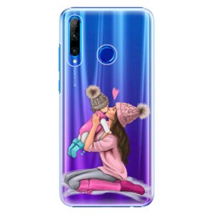 Plastové pouzdro iSaprio - Kissing Mom - Brunette and Girl - Huawei Honor 20 Lite