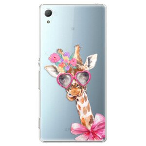 Plastové pouzdro iSaprio - Lady Giraffe - Sony Xperia Z3+ / Z4