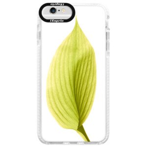 Silikonové pouzdro Bumper iSaprio - Green Leaf - iPhone 6/6S