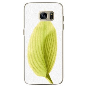 Plastové pouzdro iSaprio - Green Leaf - Samsung Galaxy S7