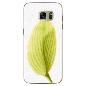 Plastové pouzdro iSaprio - Green Leaf - Samsung Galaxy S7 Edge