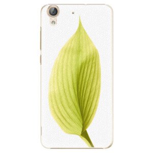 Plastové pouzdro iSaprio - Green Leaf - Huawei Y6 II