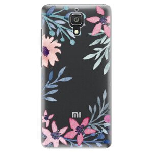 Plastové pouzdro iSaprio - Leaves and Flowers - Xiaomi Mi4