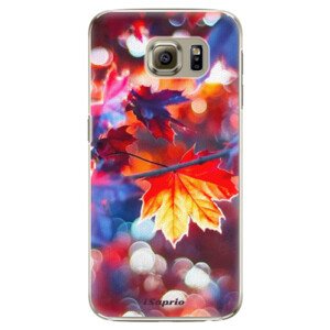 Plastové pouzdro iSaprio - Autumn Leaves 02 - Samsung Galaxy S6 Edge Plus