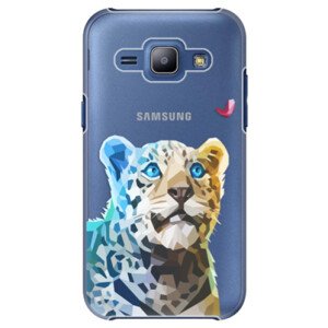 Plastové pouzdro iSaprio - Leopard With Butterfly - Samsung Galaxy J1