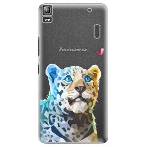 Plastové pouzdro iSaprio - Leopard With Butterfly - Lenovo A7000
