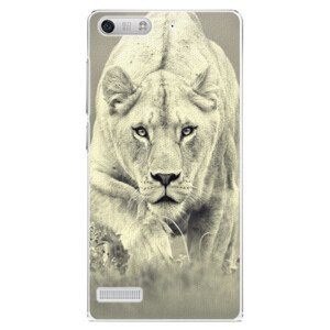 Plastové pouzdro iSaprio - Lioness 01 - Huawei Ascend G6