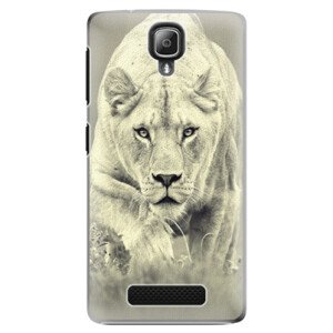 Plastové pouzdro iSaprio - Lioness 01 - Lenovo A1000