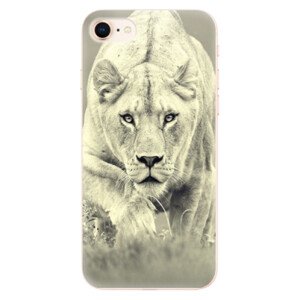 Odolné silikonové pouzdro iSaprio - Lioness 01 - iPhone 8