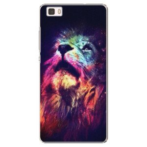 Plastové pouzdro iSaprio - Lion in Colors - Huawei Ascend P8 Lite