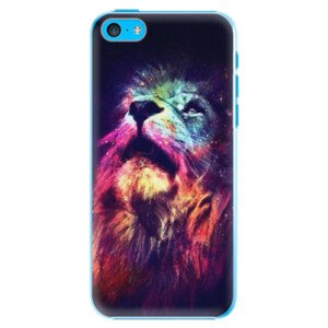 Plastové pouzdro iSaprio - Lion in Colors - iPhone 5C