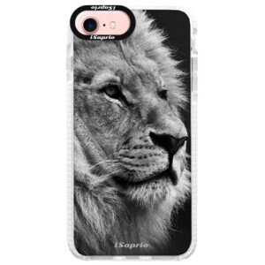 Silikonové pouzdro Bumper iSaprio - Lion 10 - iPhone 7