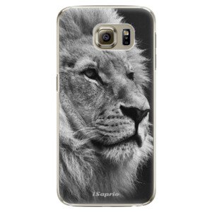 Plastové pouzdro iSaprio - Lion 10 - Samsung Galaxy S6 Edge