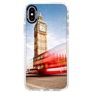 Silikonové pouzdro Bumper iSaprio - London 01 - iPhone XS