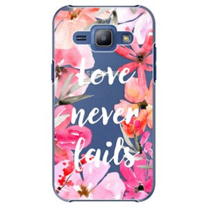 Plastové pouzdro iSaprio - Love Never Fails - Samsung Galaxy J1