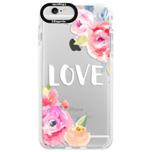 Silikonové pouzdro Bumper iSaprio - Love - iPhone 6/6S