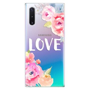 Odolné silikonové pouzdro iSaprio - Love - Samsung Galaxy Note 10