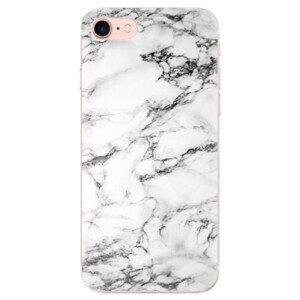 Odolné silikonové pouzdro iSaprio - White Marble 01 - iPhone 7