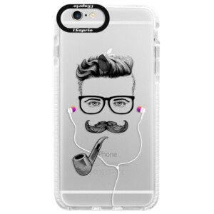 Silikonové pouzdro Bumper iSaprio - Man With Headphones 01 - iPhone 6/6S