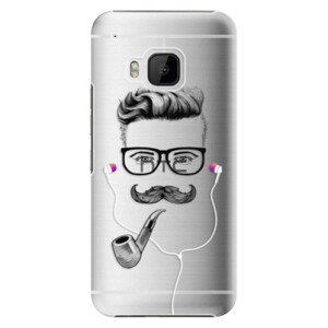 Plastové pouzdro iSaprio - Man With Headphones 01 - HTC One M9