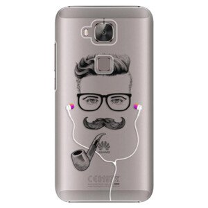 Plastové pouzdro iSaprio - Man With Headphones 01 - Huawei Ascend G8