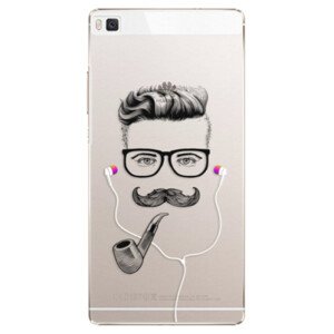 Plastové pouzdro iSaprio - Man With Headphones 01 - Huawei Ascend P8
