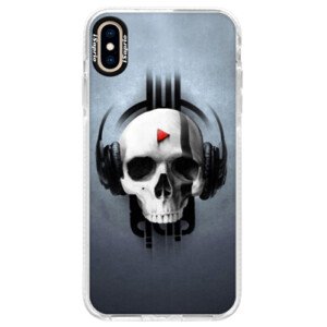 Silikonové pouzdro Bumper iSaprio - Skeleton M - iPhone XS Max