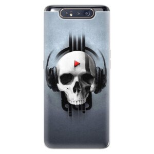 Odolné silikonové pouzdro iSaprio - Skeleton M - Samsung Galaxy A80