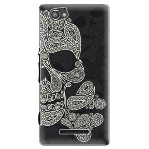 Plastové pouzdro iSaprio - Mayan Skull - Sony Xperia M