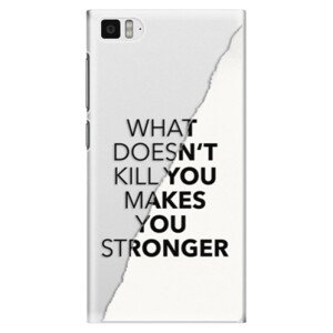 Plastové pouzdro iSaprio - Makes You Stronger - Xiaomi Mi3