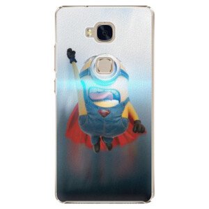 Plastové pouzdro iSaprio - Mimons Superman 02 - Huawei Honor 5X